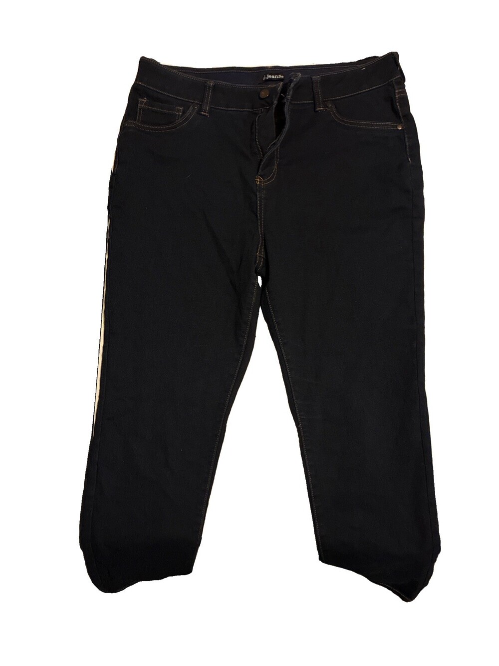 Skinny Jeans d.jeans Women 14 Dark Wash High Rise Stretch Ankle Denim